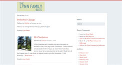 Desktop Screenshot of lynnfamilyblog.com